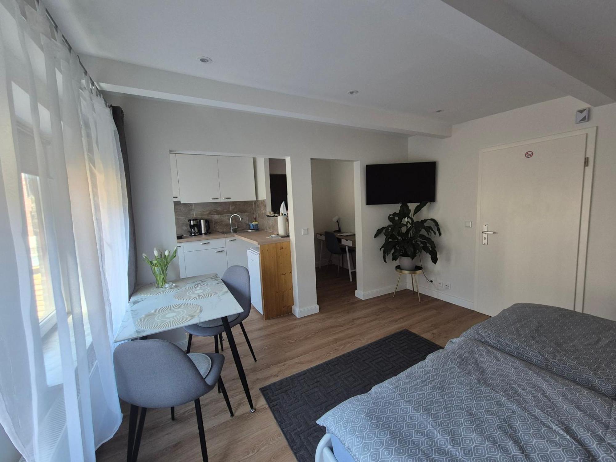 Ruhige Einzimmerwohnung Flensbourg Extérieur photo