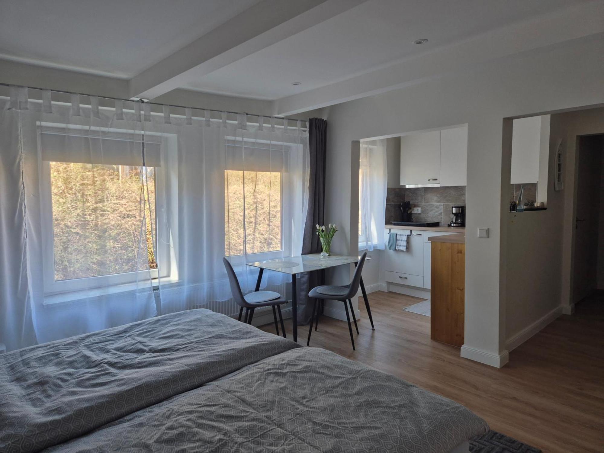 Ruhige Einzimmerwohnung Flensbourg Extérieur photo